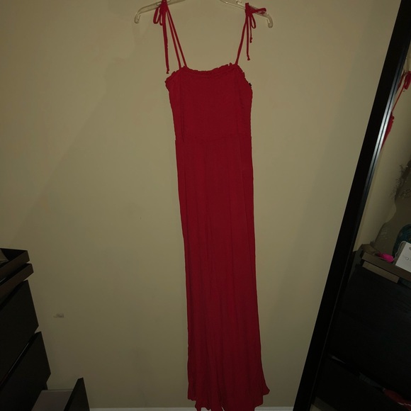 Red jumpsuit, size Small, new with tags - Picture 5 of 6